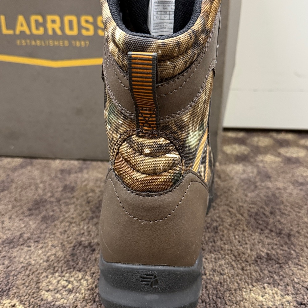 Lacrosse Clear Shot 8" Realtree Edge 800G Boots - Picture 6 of 9